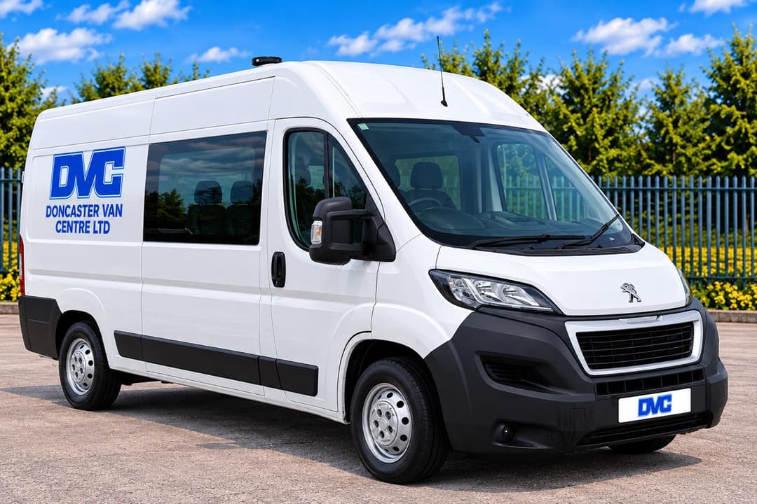Crew Van 6/8 Seats — Peugeot Boxer Crew Cab or similar